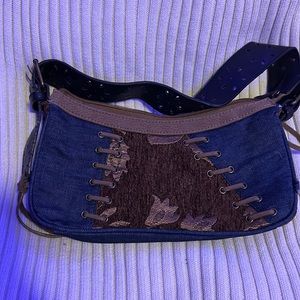 2000s denim purse